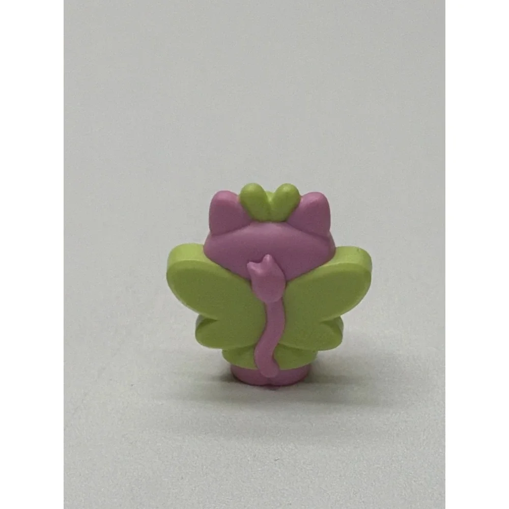 Pink‎ Fairy Kitty Figurine Green Wings Flower Dress Mini Toy 10787 Gabbys LEGO